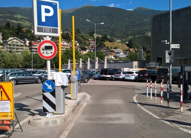 Schrankenanlage auf dem Parkplatz Priel ab 26. Juli in Betrieb