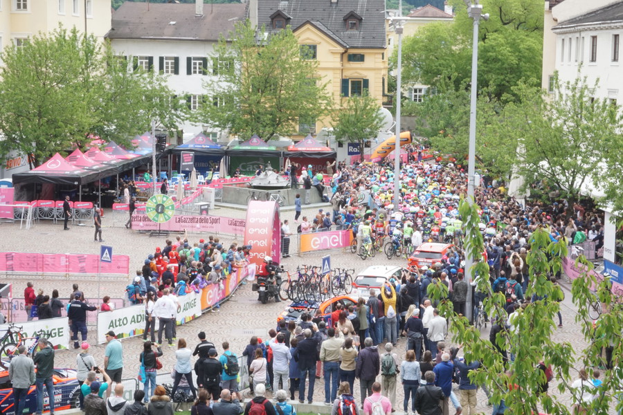 Giro d'Italia: Straßensperren am 29. Mai 