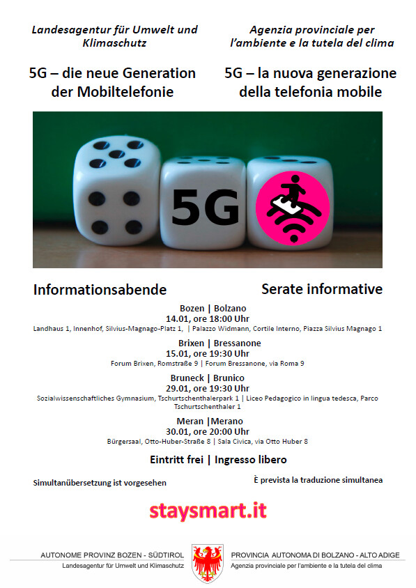 5G – Informationsabend im Forum Brixen 