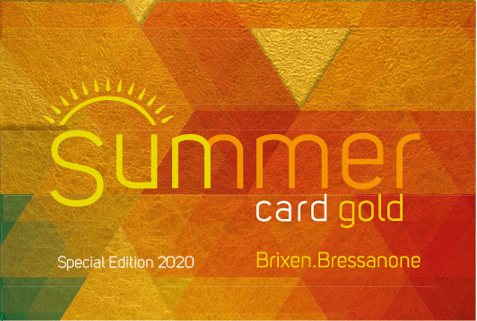 Sommer zum Genießen auch heuer mit Summercard Gold und Silver 