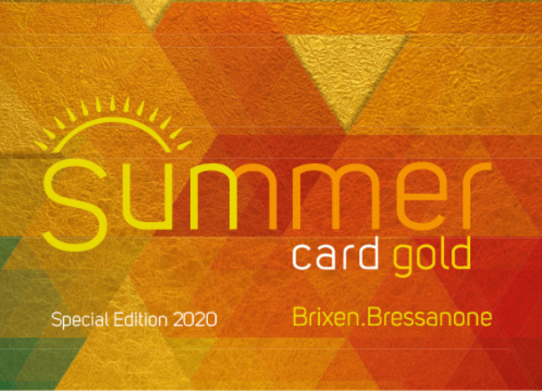 Sommer zum Genießen auch heuer mit Summercard Gold und Silver 