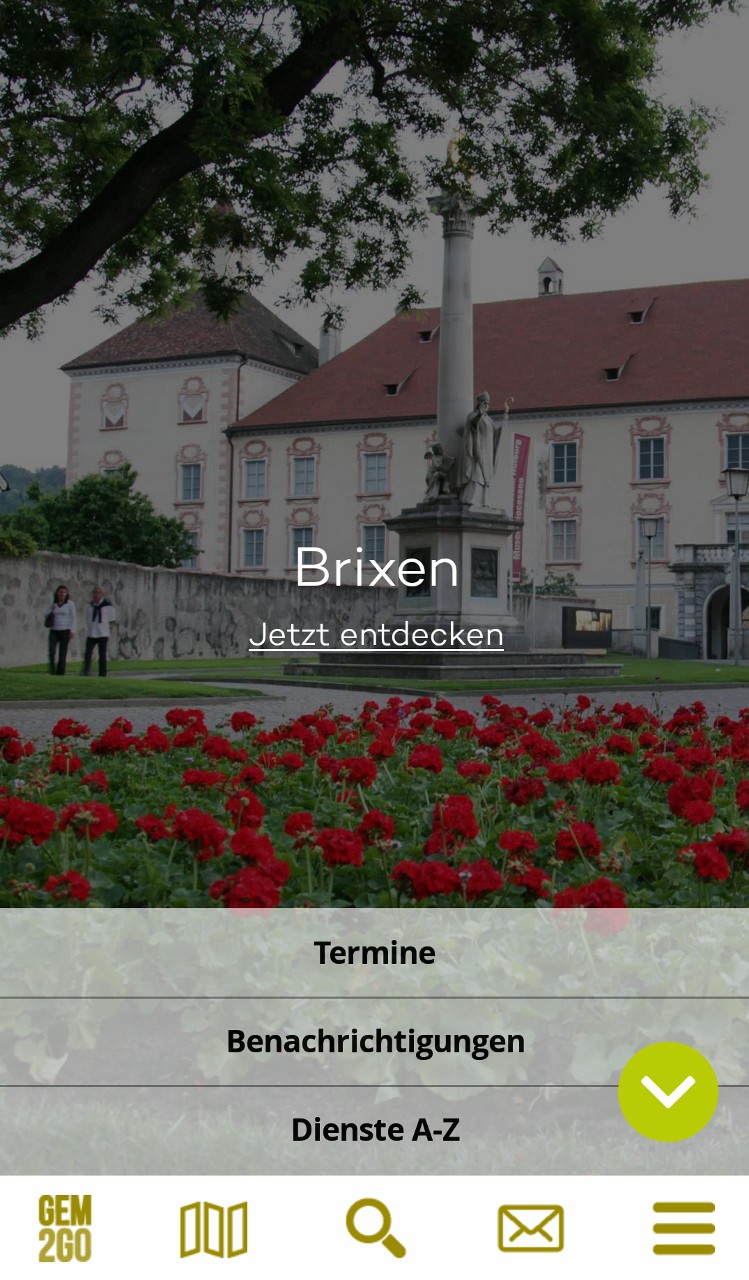 Brixen in einer App - Gem2go: neue Version der App vorgestellt