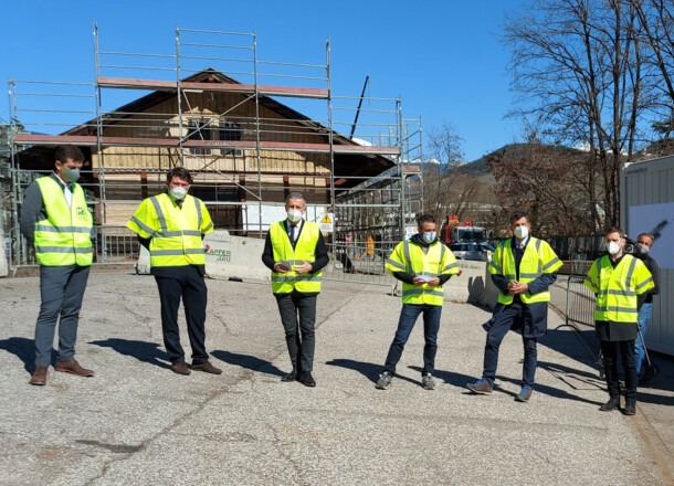 Mobilitätszentrum Brixen: Bauarbeiten in vollem Gang