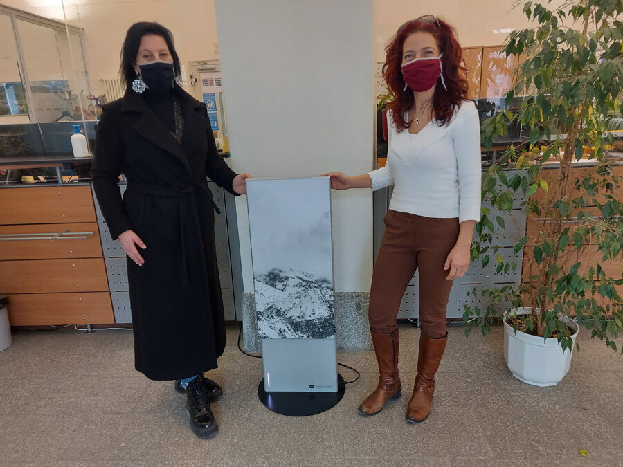 Bürgerschalter in Brixen - Neues Luftreinigungsgerät