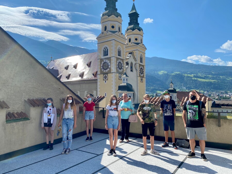 Jugendliche zu Besuch im Rathaus