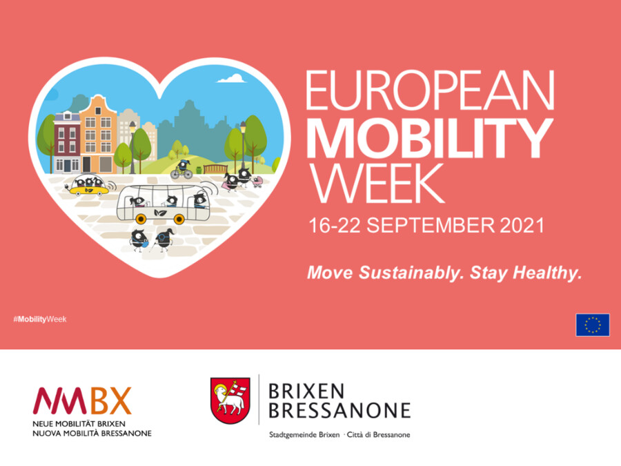 Brixen beteiligt sich auch heuer mit besonderen Initiativen an der Europäischen Mobilitätswoche