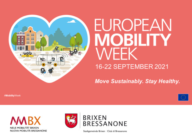 Brixen beteiligt sich auch heuer mit besonderen Initiativen an der Europäischen Mobilitätswoche