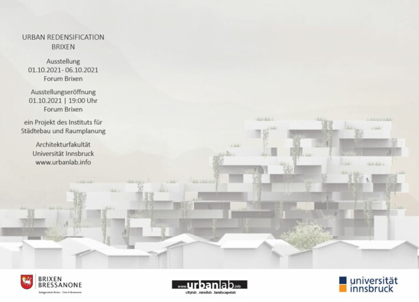 Ausstellung URBAN REDENSIFICATION in Brixen 