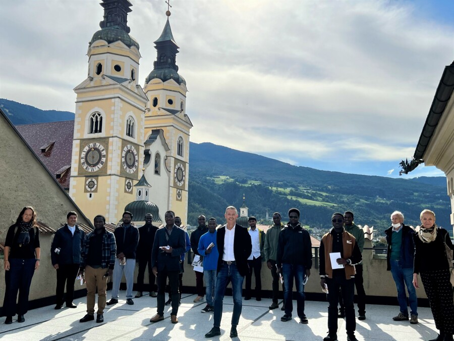 Theologische Studenten zu Besuch im Rathaus