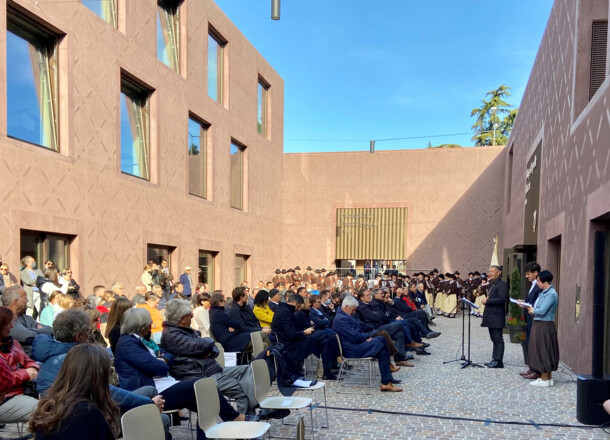 Feier im Prielareal: Musikschule und Probelokal der Bürgerkapelle offiziell eröffnet, Erweiterung AVS Kletterhalle Vertikale zugänglich
