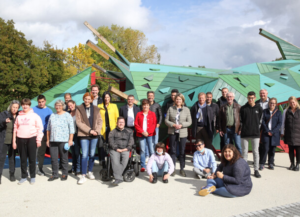 Regensburgs Brixenpark mit Inklusionsspielplatz gewinnt internationalen Inspire Award