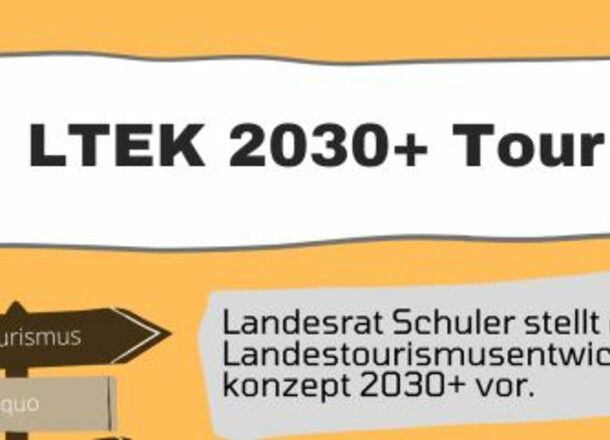 Vorstellung des Landestourismus-Entwicklungskonzeptes 2030+