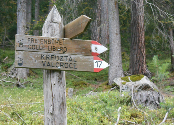 Chiusura del sentiero nr. 17 e della pista ciclabile (Biketrail) sulla Plose