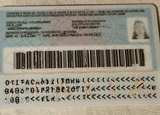  Non rilasciabili carte di identità elettroniche