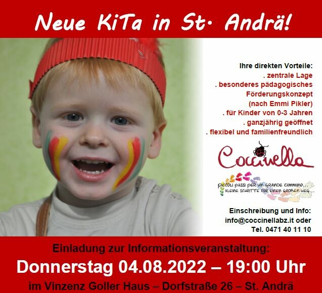 Info-Abend in St. Andrä: Neue KITA ab 2023