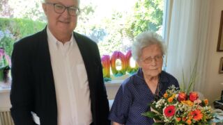 Irma Percara feiert 100. Geburtstag