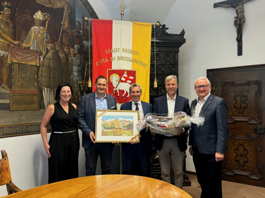 15 anni di amicizia tra Bressanone e Mantova: un incontro all’insegna della cultura