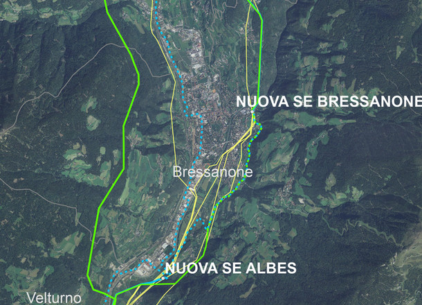 Lo spostamento delle linee dell’alta tensione si fa concreto - Nessuna ulteriore osservazione o proposta presentata dai cittadini di Bressanone 