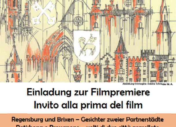 Filmpremiere „Regensburg und Brixen – Gesichter zweier Partnerstädte“