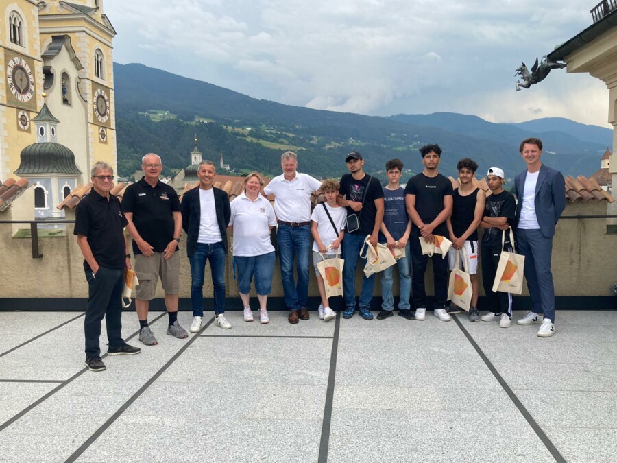 L’organizzazione “Sportjugend Regensburg” visita Bressanone 