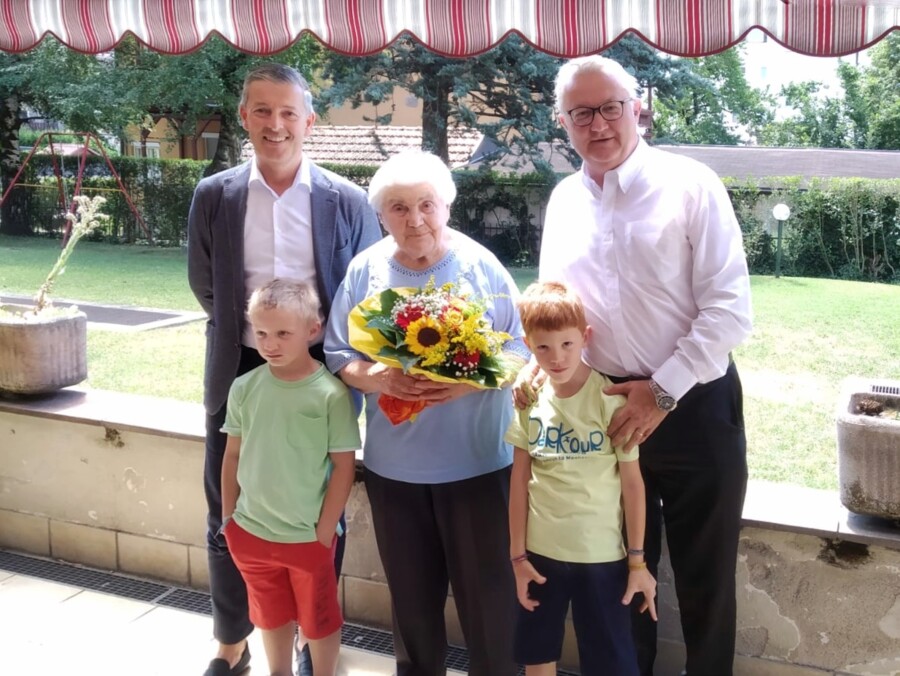 Gemma Rossetto festeggia 102 anni