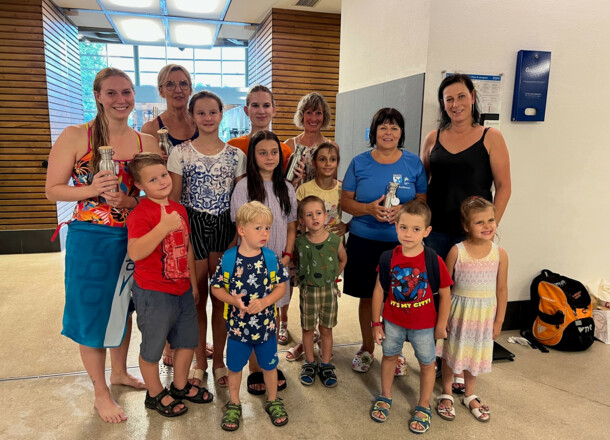 Schwimmkurs für ukrainische Kinder 