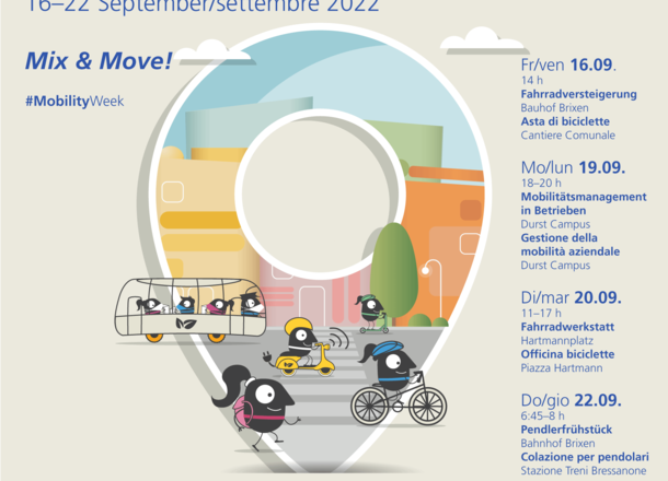 Europäische Mobilitätswoche 2022