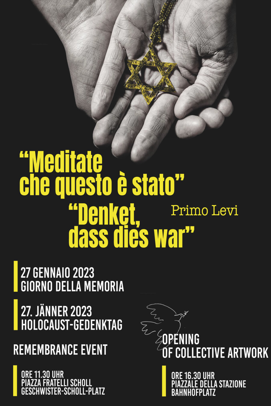 “Meditate che questo è stato” - Giorno della Memoria