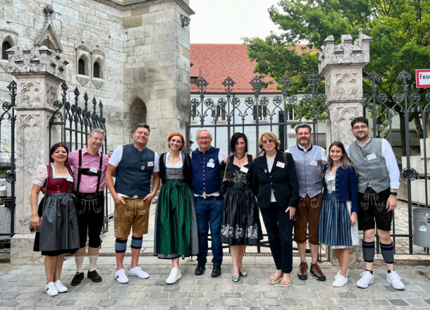 Brixner Delegation zu Gast beim Bürgerfest in Regensburg